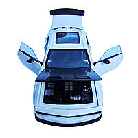 Машинка металева Dodge Challenger SRT Додж біла 1:24 звук світло відкр двері баг капот 20*7*5,5см (GT-12099), фото 5