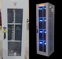 Розрядна шафа відновлення АКБ,  96 V, В, 110-130 А, відновлення стартерних акумуляторів, регулюванням струму, напруги