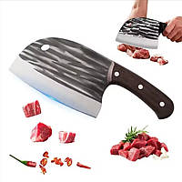 Кухонний ніж-сокира з нержавіючої сталі 25,5 см — універсальний топірець для м’яса та овочів