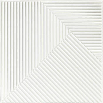 Самоклеюча декоративна 3D панель Бамбук Білий 500х500х5мм SW-00002877