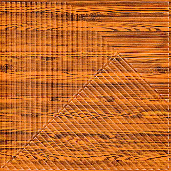 Самоклеюча декоративна 3D панель Бамбук Дерево 500х500х5мм SW-00002882