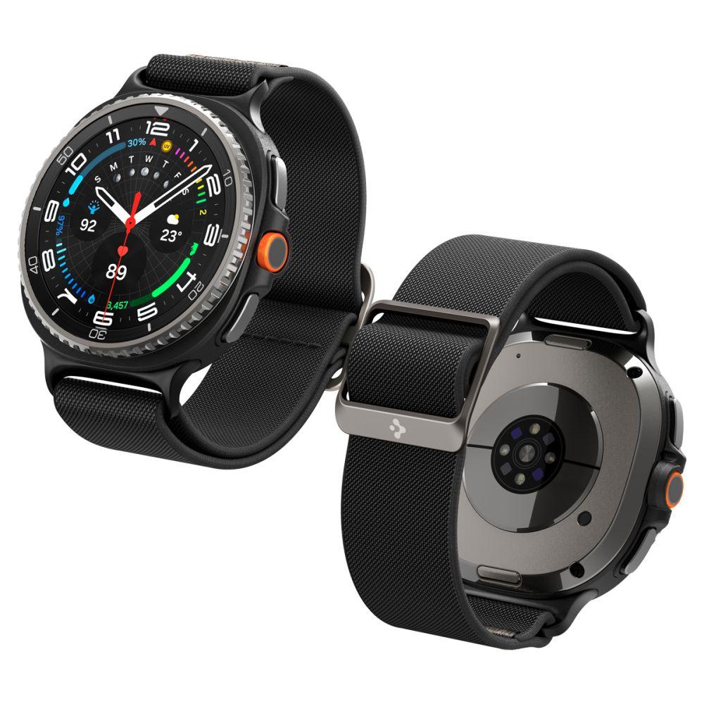 Ремінець Spigen для Galaxy Watch 8 Classic (40/ 44/ 46 mm) - Lite Fit , Black (AMP10117), фото 1