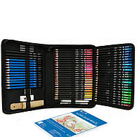 Набір для малювання на 96 предметів у нейлоновому пеналі H&B