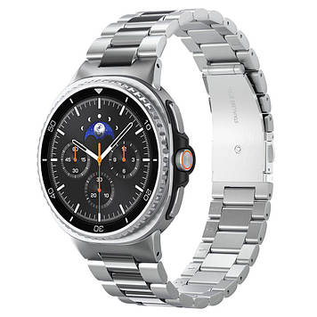 Ремінець Spigen для Galaxy Watch 8 Classic (40/ 44/ 46 mm) - Modern Fit, Silver (AMP10120)
