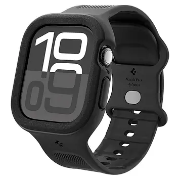 Чохол та ремінець Spigen для Apple Watch 10/ 11 (42 mm) - Vault Pro, Black (ACS09390)