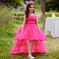 Сукня принцеси зі шлейфом 110 см Рожевий