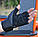 Рукавички для фітнесу MadMax MFG-269 Professional Exclusive Black L, фото 3