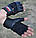 Рукавички для фітнесу MadMax MFG-269 Professional Exclusive Black XXL, фото 7