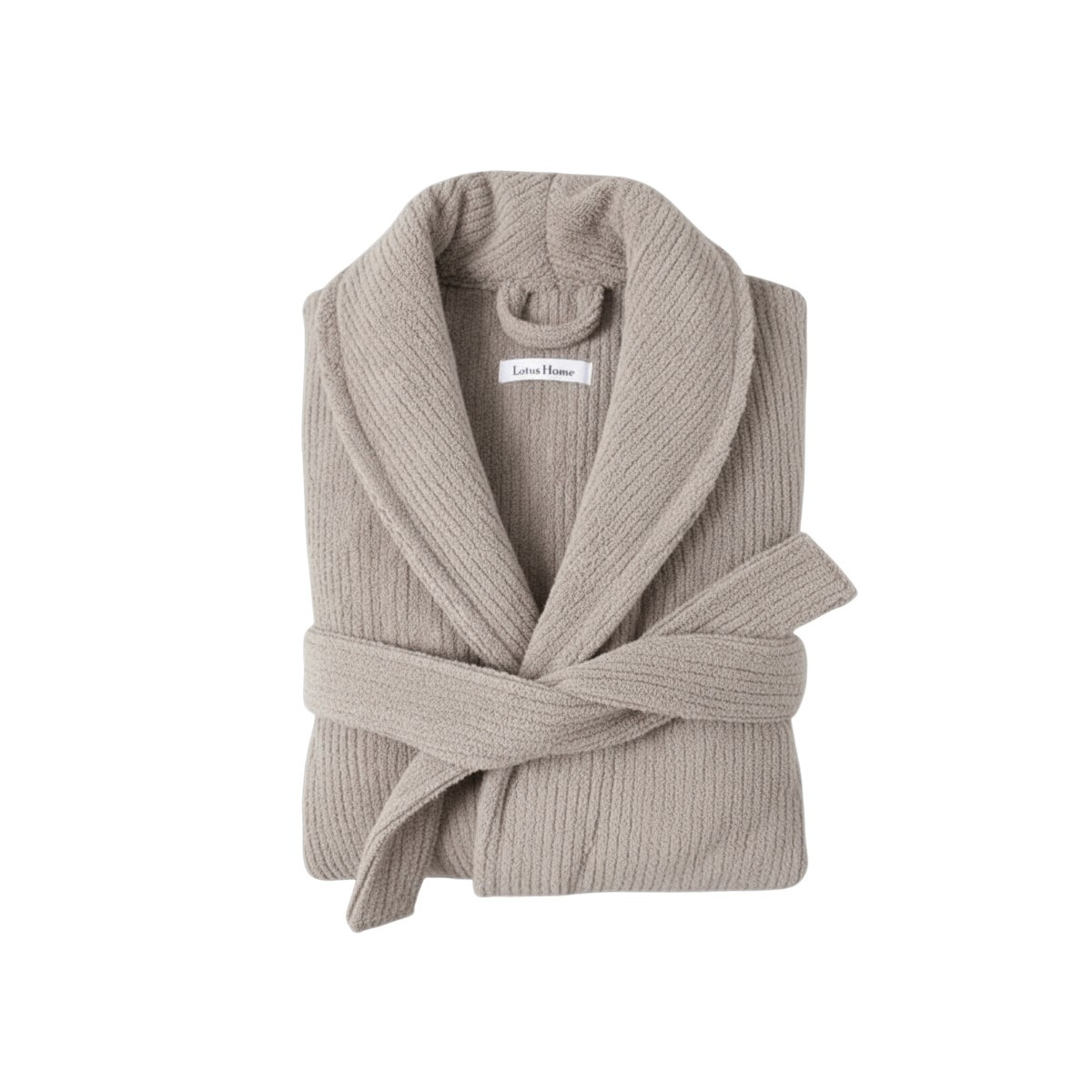 Халат Lotus Home - Bold New beige махровий 2XL, фото 1