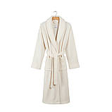 Халат Lotus Home - Bold New ecru махровий 2XL, фото 3
