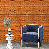 Самоклеюча декоративна 3D панель Бамбук Дерево 500х500х5мм SW-00002882, фото 5