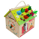Розвиваюча іграшка сортер Будиночок, фото 2