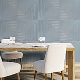 Самоклеюча декоративна 3D панель 500х500х5мм Бамбук Сірий SW-00002878, фото 5