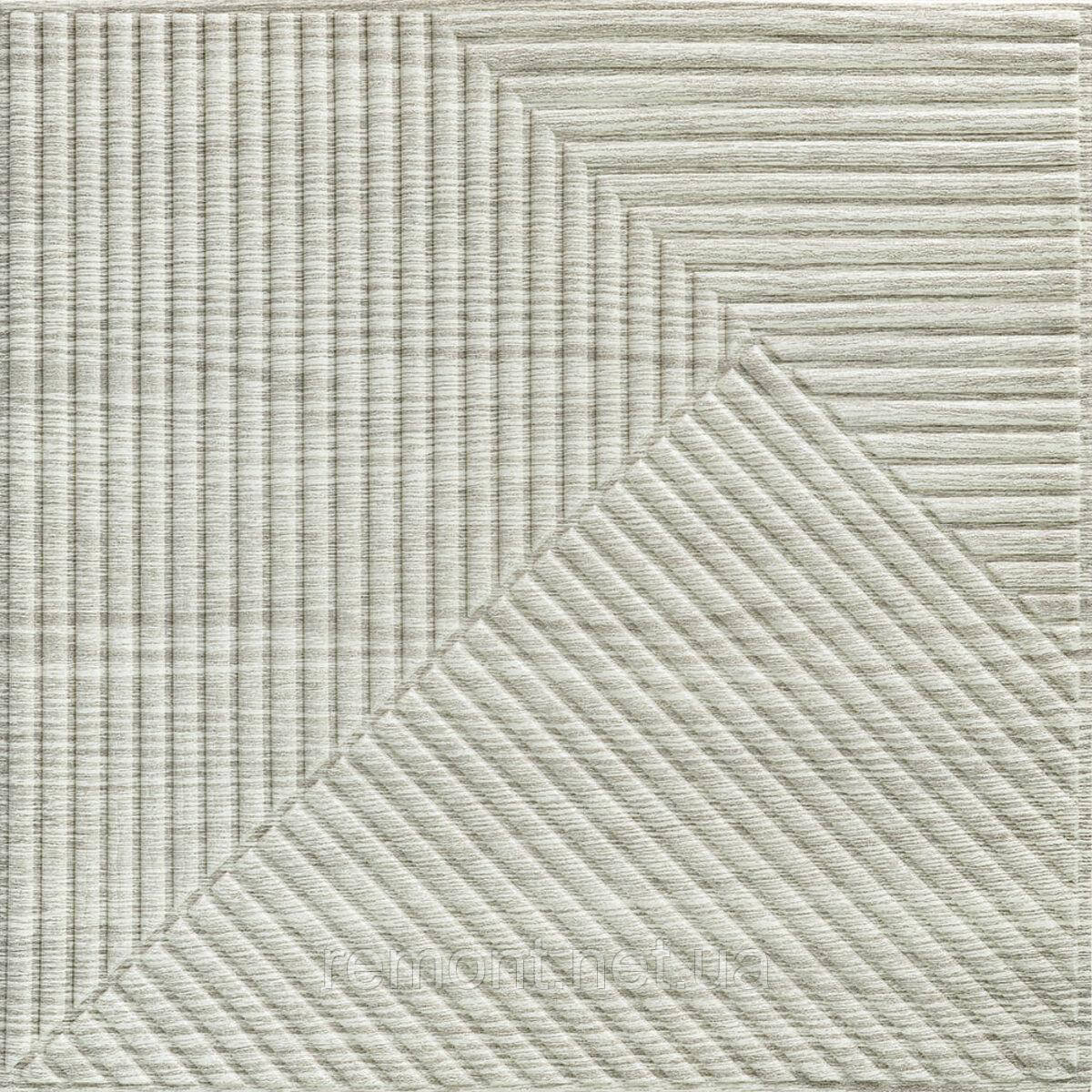 Самоклеюча декоративна 3D панель Бамбук Дерево Біле 500х500х5мм SW-00002883, фото 1