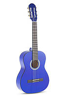 PS510125742 Класична гітара GEWApure Basic 1/2 Transparent Blue
