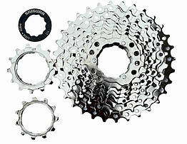 Касета велосипедна SAIGUAN CS-901 MTB 9 швидкостей (11-32T) нікель