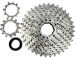 Касета велосипедна SKILFUL CS-1001 MTB 10 швидкостей (11-36T) нікель