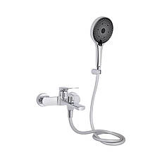 Змішувач для ванни Qtap Slavonice (з душовим гарнітуром) QTSLV259CRM48034 Chrome