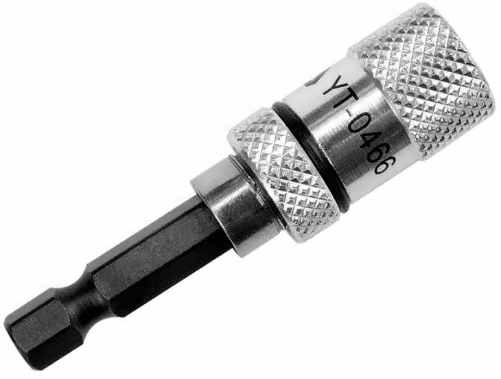 Тримач біт швидкознімний магніт 1/4" х60 мм YATO YT-0466