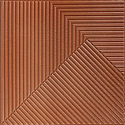 Самоклеюча декоративна 3D панель 500х500х5мм Коричневий SW-00002880