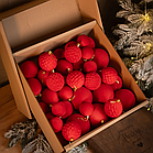 Набір новорічних кульок Slipo Оксамит червоний 40 предметів (Оксамит черв.)