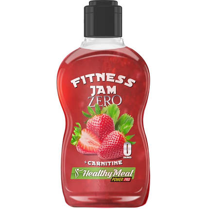 Фитнес джем, Power Pro, Fitness Jam Zero - 200 г, Клубника, фото 1
