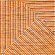 Самоклеюча декоративна 3D панель Бамбук Дерево Золото 500х500х5мм SW-00002885