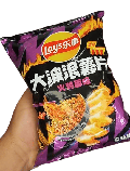 Чіпси Lay's Maxx Ridged Spicy Chicken Noodle Buldak-Nudeln 70г, фото 4