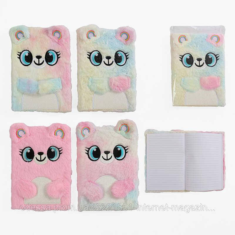 Блокнот М 18138 (120) 15 х 21 см, хутряна обкладинка, у лінійку, у пакеті, ВИДАЄТЬСЯ МІКС ВИДІВ [Склад зберігання: Одеса №4]