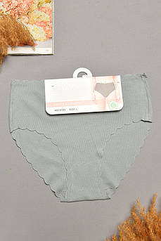 Труси жіночі напівбатальні сірого кольору 207958M