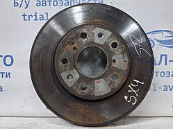 Диск тормозной передний Suzuki SX4 1.6 БЕНЗИН M16A 2006 (б/у)