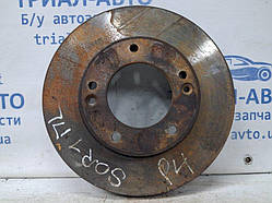 Диск тормозной передний Kia Sorento BL 2.5 DIESEL D4CB 2002 (б/у)