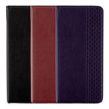 Чохол-книжка Chess Skin для Xiaomi Redmi 13 4G/Poco M6 4G Колір Dark Purple, фото 2