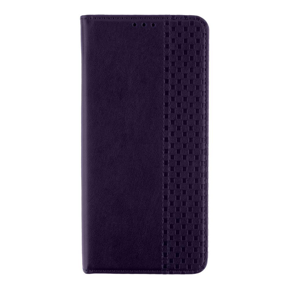 Чохол-книжка Chess Skin для Xiaomi Redmi 13 4G/Poco M6 4G Колір Dark Purple, фото 1