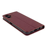 Чохол-книжка Chess Skin для Samsung Galaxy A06 4G (A065) Колір Bordo, фото 7