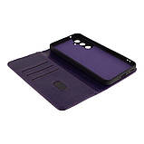 Чохол-книжка Chess Skin для Samsung Galaxy A35 5G (A356) Колір Dark Purple, фото 5