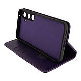Чохол-книжка Chess Skin для Samsung Galaxy A35 5G (A356) Колір Dark Purple, фото 7