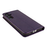 Чохол-книжка Chess Skin для Samsung Galaxy S24+ 5G (S926) Колір Dark Purple, фото 6