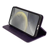 Чохол-книжка Chess Skin для Samsung Galaxy S24+ 5G (S926) Колір Dark Purple, фото 7