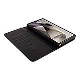 Чохол-книжка Chess Skin для Samsung Galaxy S24 Ultra 5G (S928) Колір Dark Blue, фото 5