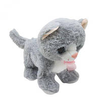 М'яка іграшка "Кошеня", сірий