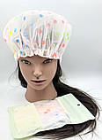 Двошарова шапочка для душу, фото 2