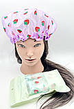 Двошарова шапочка для душу, фото 3