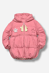 Куртка дитяча для дівчинки демісезонна рожевого кольору 207909P