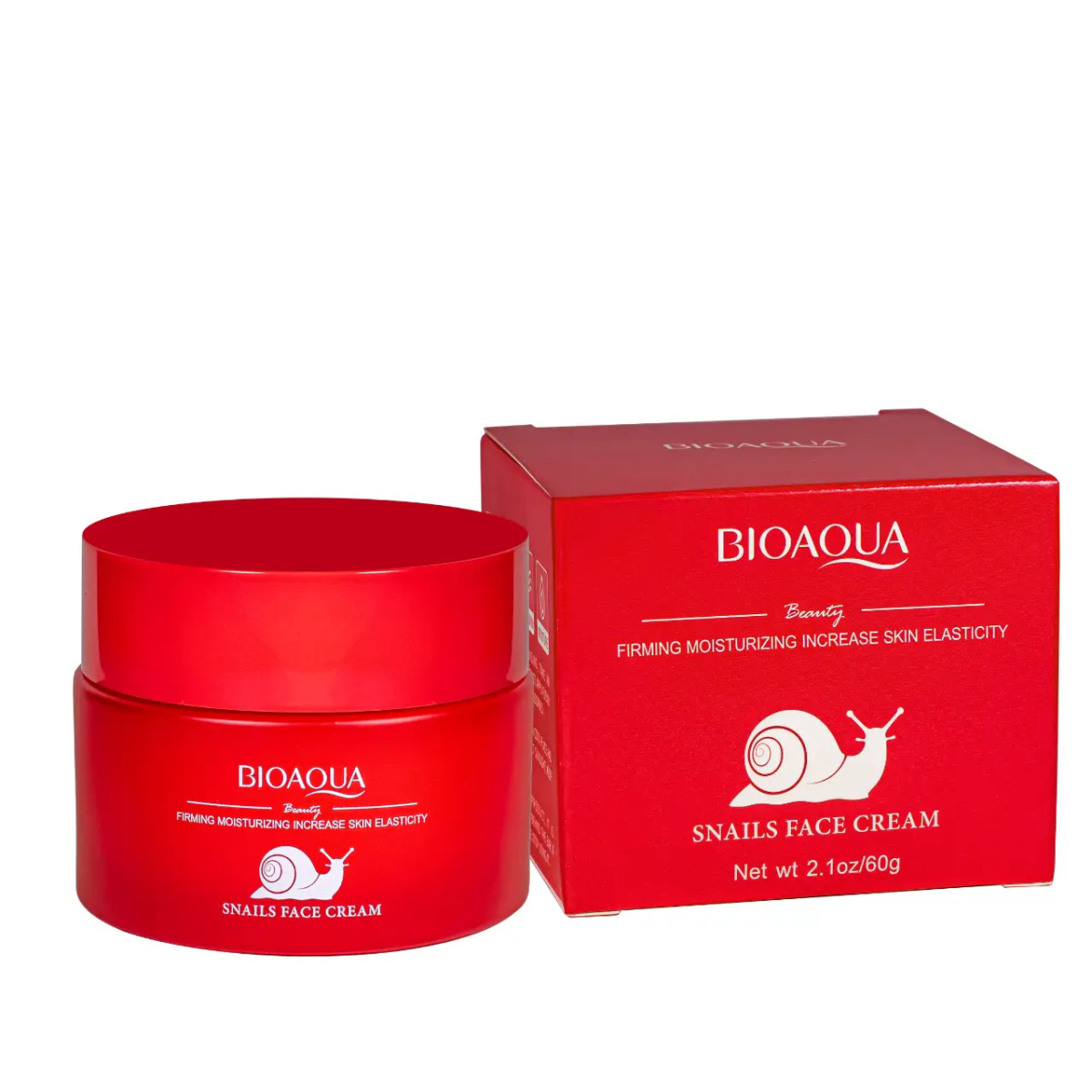 Крем для обличчя Bioaqua Snails Face Cream з муцином равлика, 50 мл, фото 1