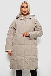 Куртка жіноча зимова, колір темно-бежевий, 244R8832