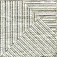 Самоклеюча декоративна 3D панель Sticker Wall Бамбук Дерево Біле 500х500х5мм