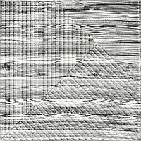 Самоклеюча декоративна 3D панель Sticker Wall Бамбук Дерево Зебра500х500х5мм