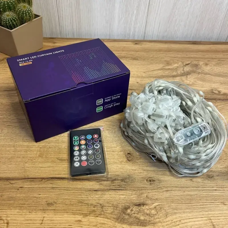 Смарт-стрічка Led Smart 400 Luces Bluetooth iC227, фото 1