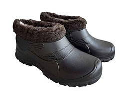 Калоші р.41-45 чорний чоловічі арт.Паяс 8пар/уп ТМ КРОК